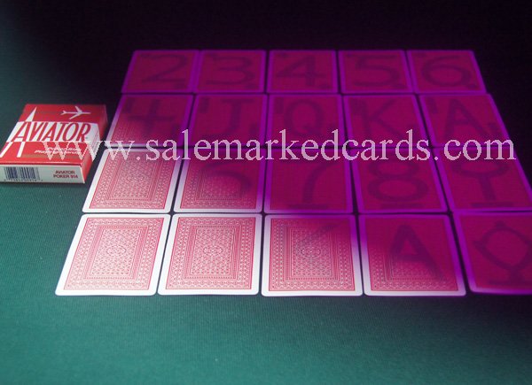 Aviator marked decks