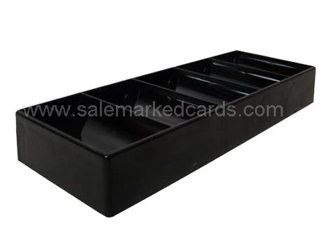 Black Plastic Chip Tray